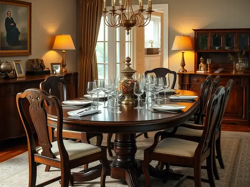 Complete dining set restoration